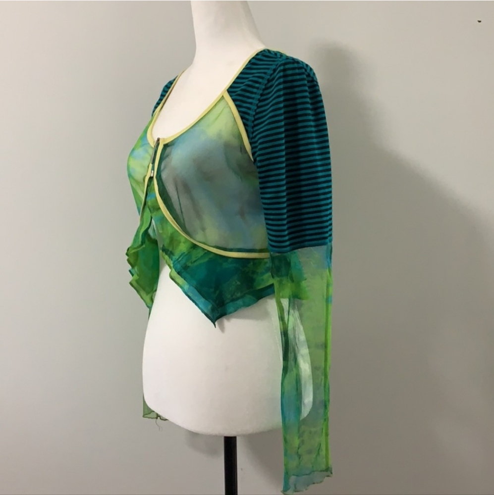 Colourful Cropped Bolero